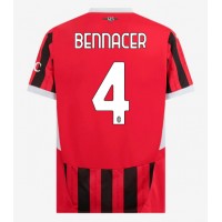 Moški Nogometni dresi AC Milan Ismael Bennacer #4 Domači 2024-25 Kratek Rokav